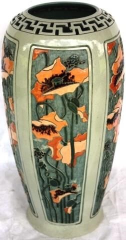 Rare Roseville Della Robbia Tall Vase
